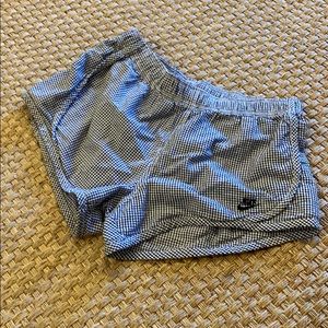 Nike Gingham Tempo Running Shorts